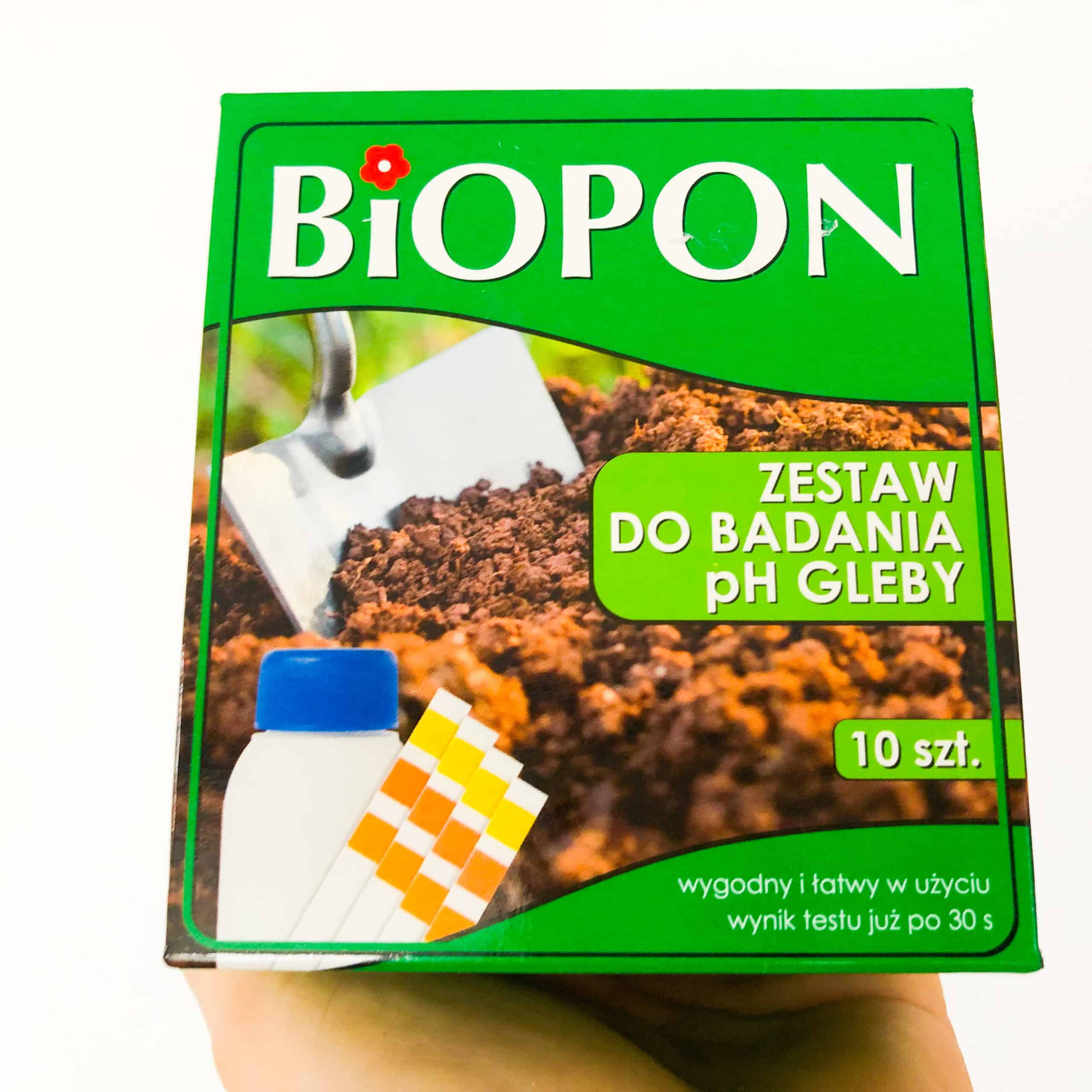Zestaw do badania pH gleby BIOPON