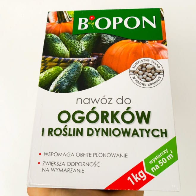 Nawóz do ogórków i roślin dyniowych BIOPON Nawóz do ogórków i roślin dyniowych BIOPON 1