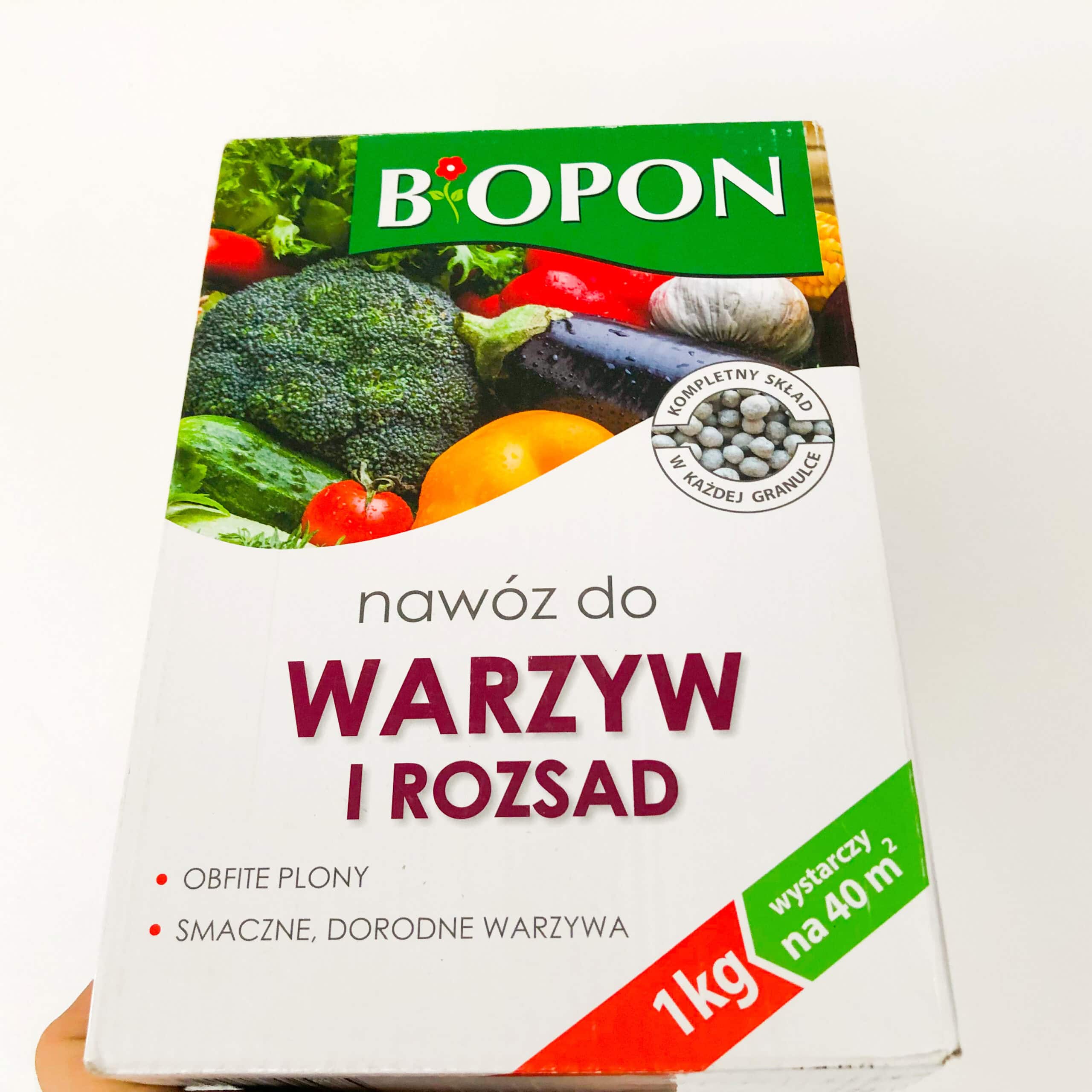 Nawóz do warzyw i rozsad BIOPON