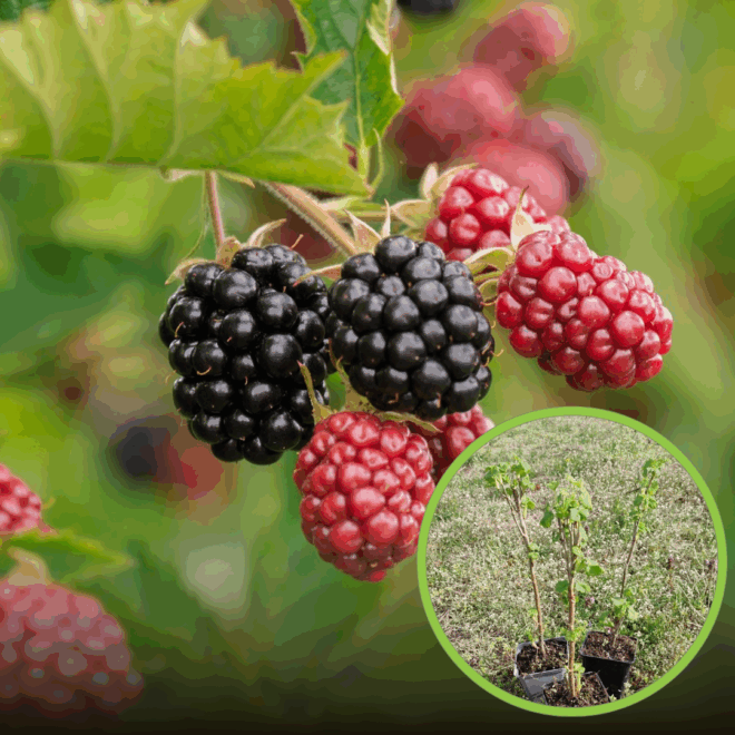 Jeżyna Arapaho - CZARNA WCZESNA ODMIANA Rubus fruticosus 'Arapaho ' 1