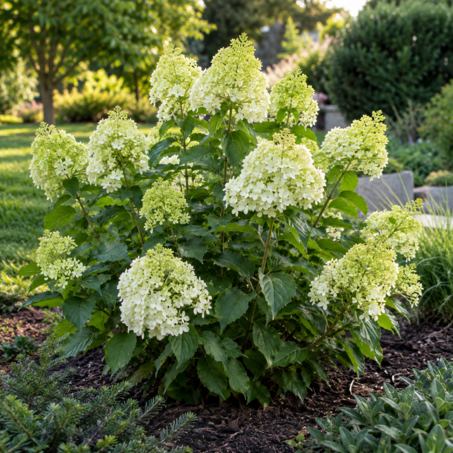 Hortensja bukietowa ''Limelight'' Hydrangea paniculata 'Limelight' 3