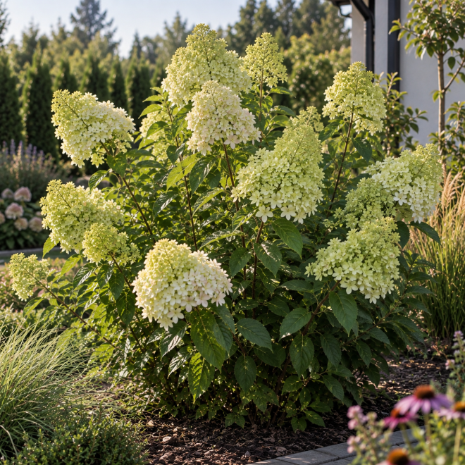 Hortensja bukietowa ''Limelight'' Hydrangea paniculata 'Limelight' 4