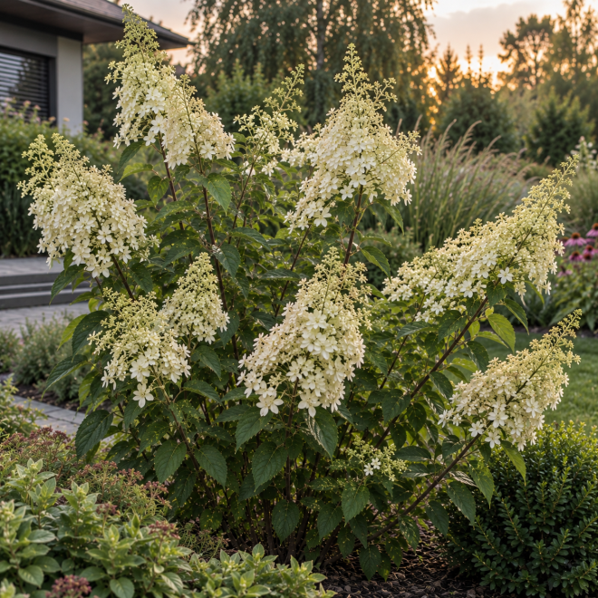 Hortensja bukietowa ''Tardiva'' Hydrangea paniculata 'Tardiva' 3