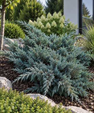 Jałowiec chiński ''Blue Alps'' Juniperus chinensis 'Blue Alps' 1