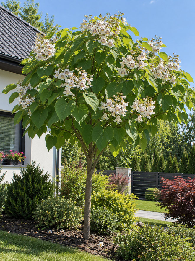 Surmia Zwyczajna Catalpa bignonioides 3