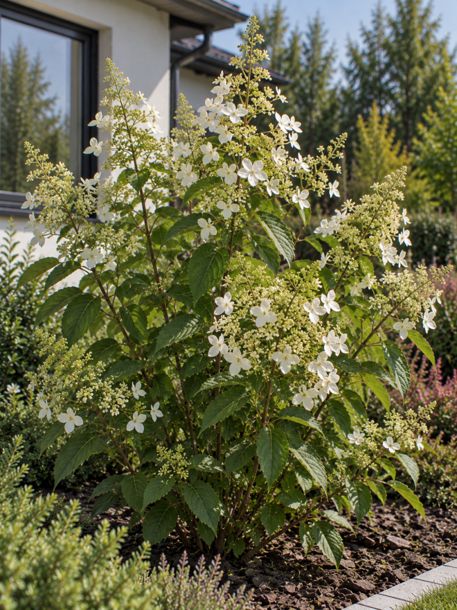Hortensja bukietowa "Kyushu" Hydrangea paniculata 'Kyushu' 3