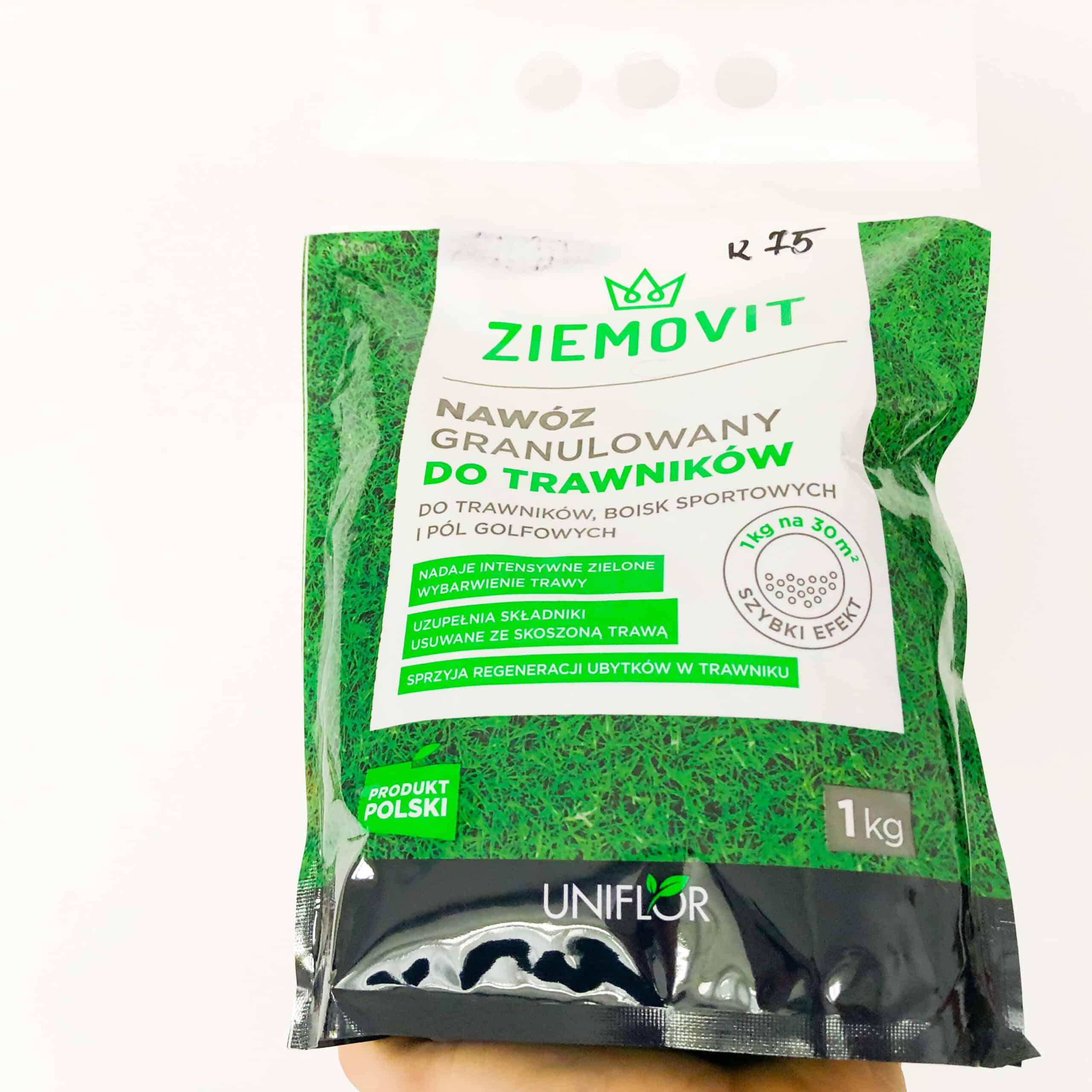 Nawóz granulowany do trawników ZIEMOVIT