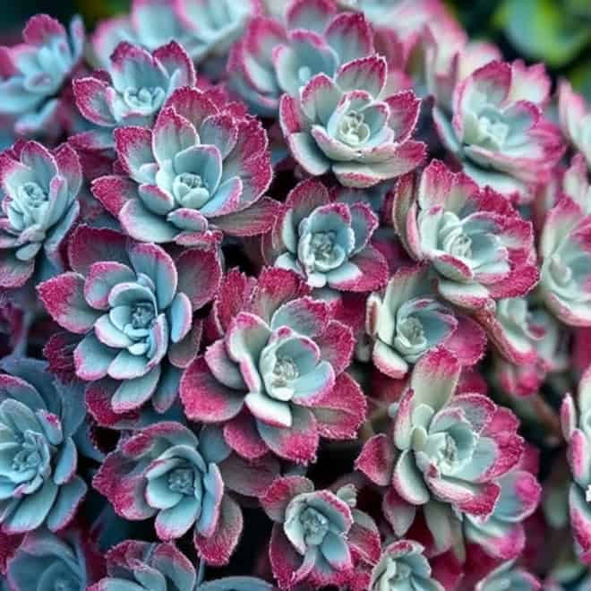 Rozchodnik Purpureum- sukulent na skalniak Sedum Purpureum 2