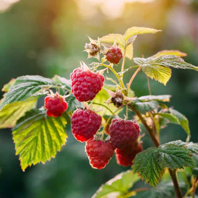 Malina Vetten Smaczne, prosta w uprawie RUBUS IDAEUS 'VETTEN' 4