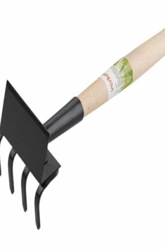 Motyczka z grabkami z drewnianą rączką Verkatto Motyczka z grabkami z drewnianą rączką Verkatto 1