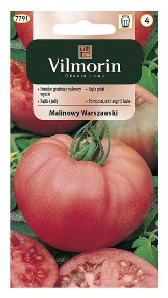 Pomidor malinowy Warszawski 2.5g Pomidor malinowy Warszawski 2.5g 1