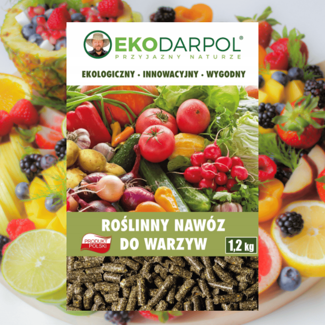 Roślinny nawóz do warzyw 1.2 kg granulowany- NATURALNY NAWÓZ