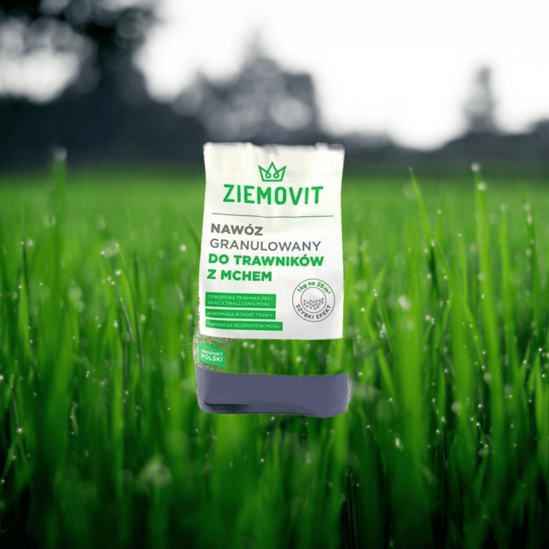 Ziemovit Nawóz trawnik 1kg granulowany- PIĘKNY TRAWNIK