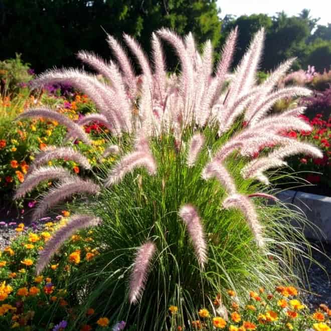 Rozplenica japońska COMPRESSUM Pennisetum alopecuriodes | P. compressum 3