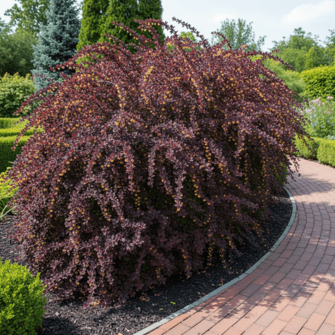 Berberys ottawski Superba Berberis x otavensis 'Superba' 4