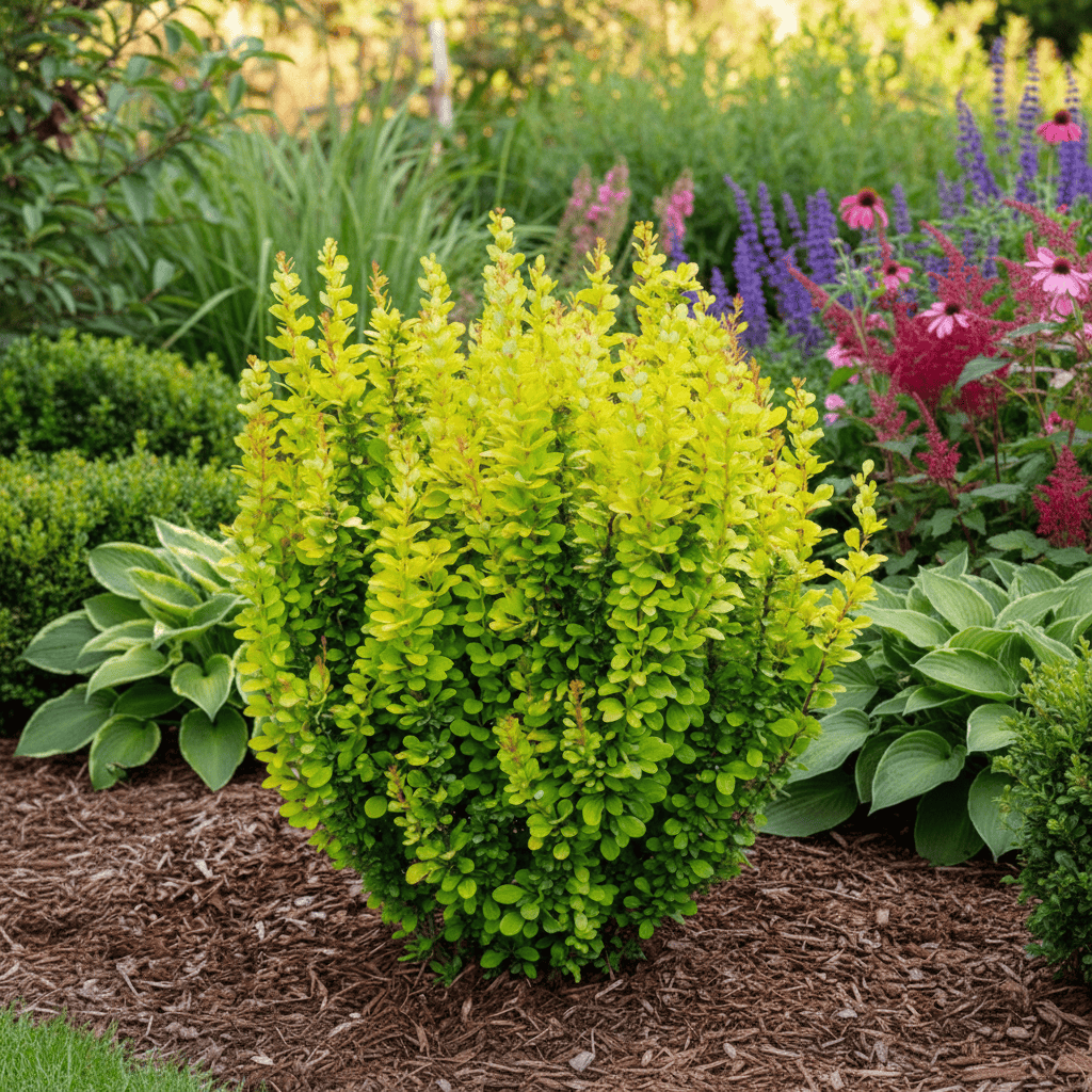 Berberys Thunberga Golden Rocket Berberis Thunbergii 'Golden Rocket' 1