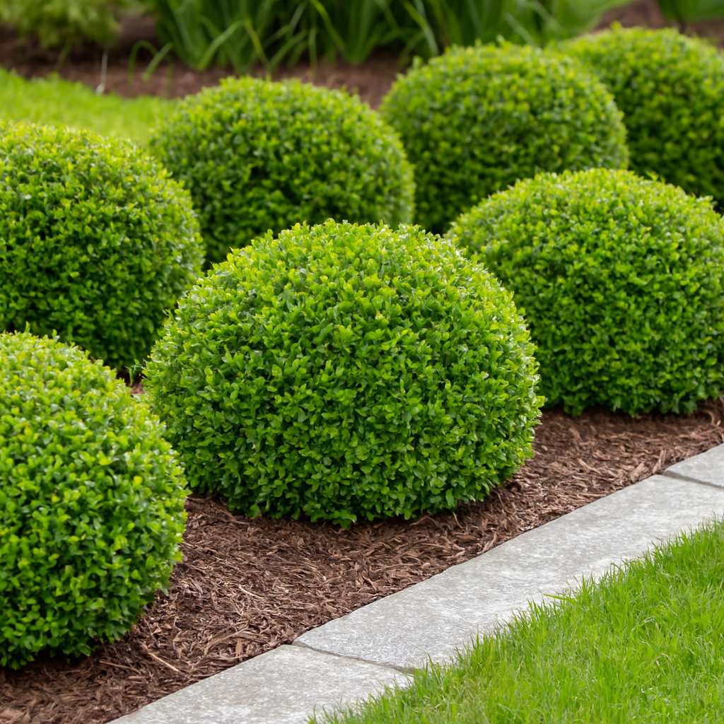 Bukszpan drobnolistny Faulkner Buxus sempervirens 'Faulkner' 1