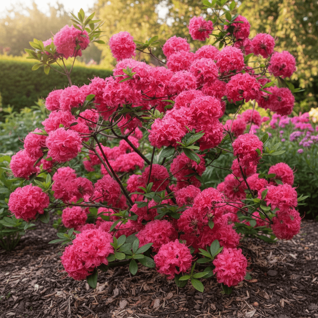Azalia Wielkokwiatowa Homebush Azalea 'Homebush' 1