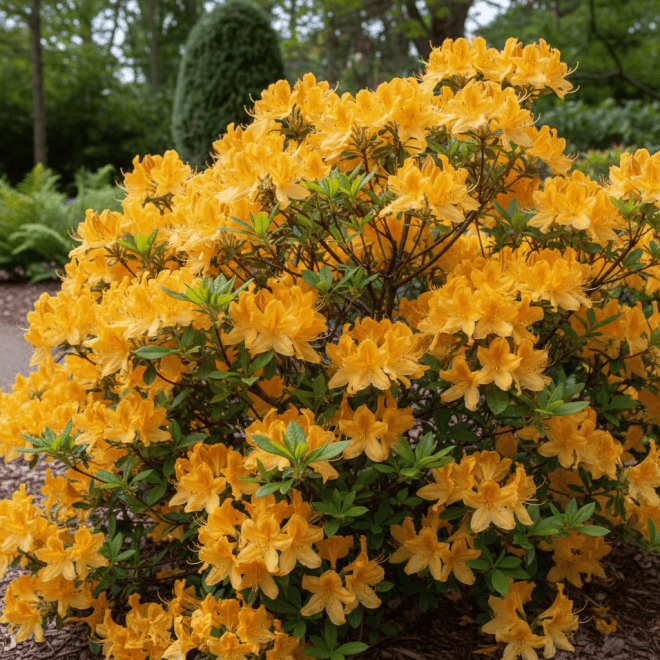 Azalia wielkokwiatowa Klondyke Azalea 'Klondyke' 3
