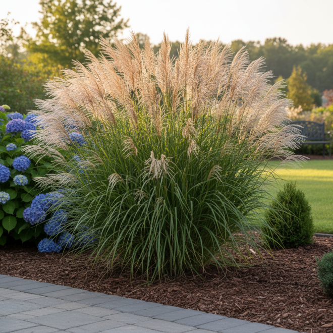 Miskant Chiński Graziella p9 Miscanthus sinensis 'Graziella ' P9 3