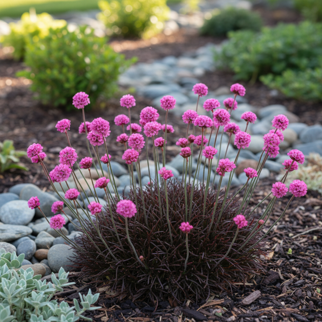 Zawciąg nadmorski Rubifolia Armeria maritima 'Rubifolia' 3