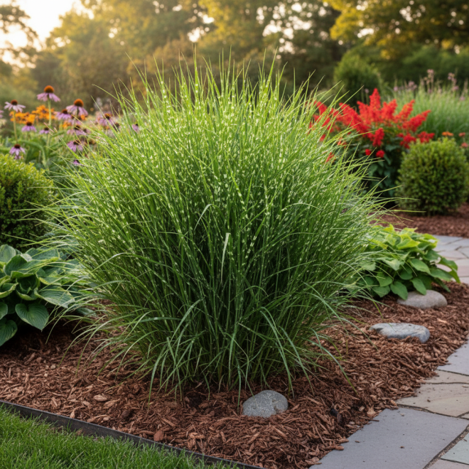 Miskant chiński Strictus Miscanthus sinensis 'Strictus' 3