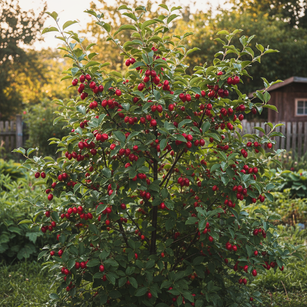 Dereń jadalny Cornus mas 1