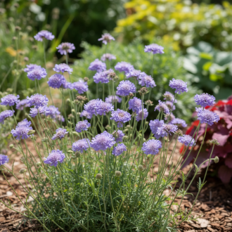 Driakiew kaukaska Blue Note Scabiosa ochroleuca 'Blue note' 1