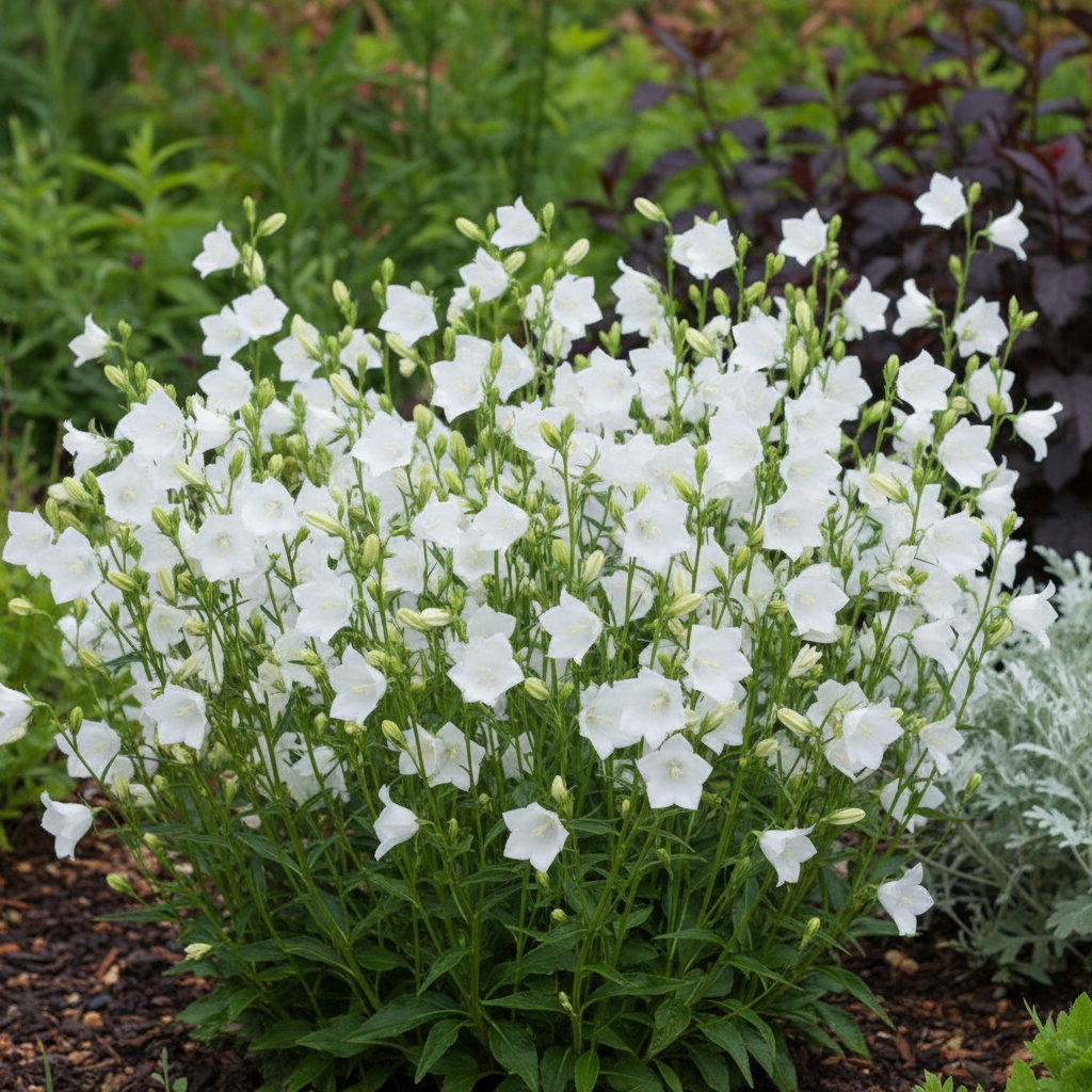 Dzwonek brzoskwiniolistny „Takion F1 White”
