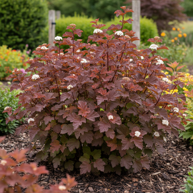 Pęcherznica kalinolistna Zdechovice Physocarpus opulifolius " Zdechovice " 3