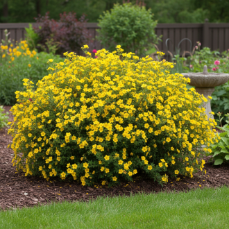 Pięciornik krzewiasty "Goldfinger" Potentilla fruticosa "Goldfinger" 1