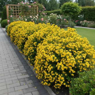 Pięciornik krzewiasty "Goldstar" Potentilla fruticosa "Goldstar' 1