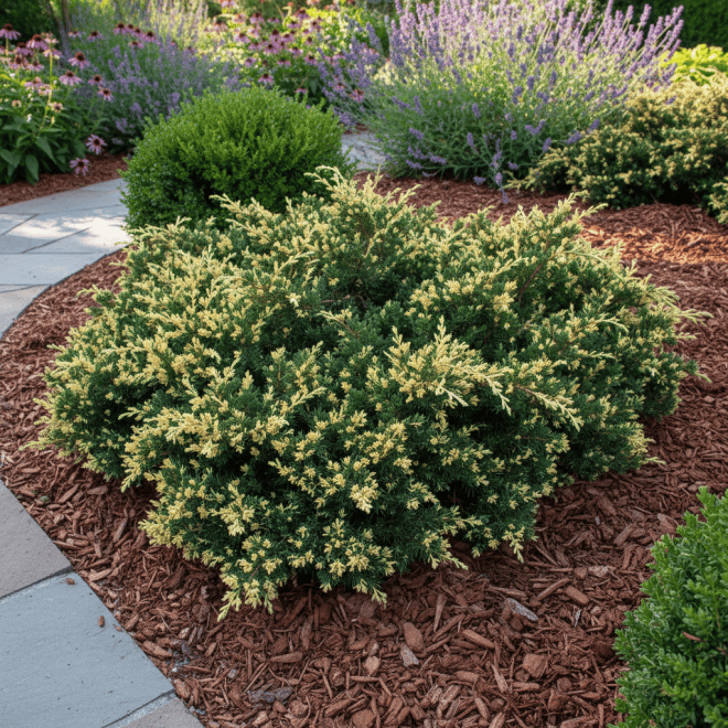 Jałowiec chiński EXPANSA VARIEGATA Juniperus chinensis 'Expansa Variegata 1