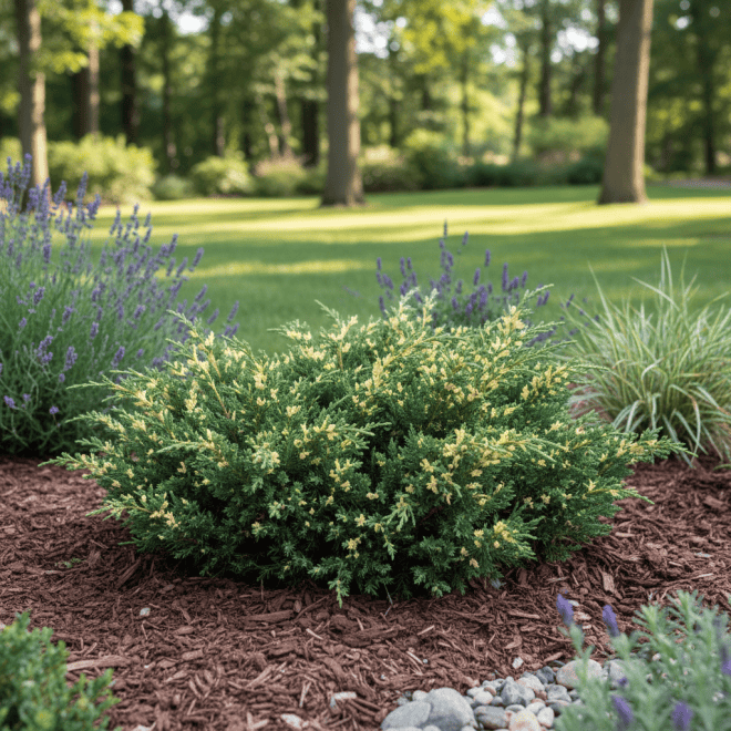 Jałowiec chiński EXPANSA VARIEGATA Juniperus chinensis 'Expansa Variegata 3