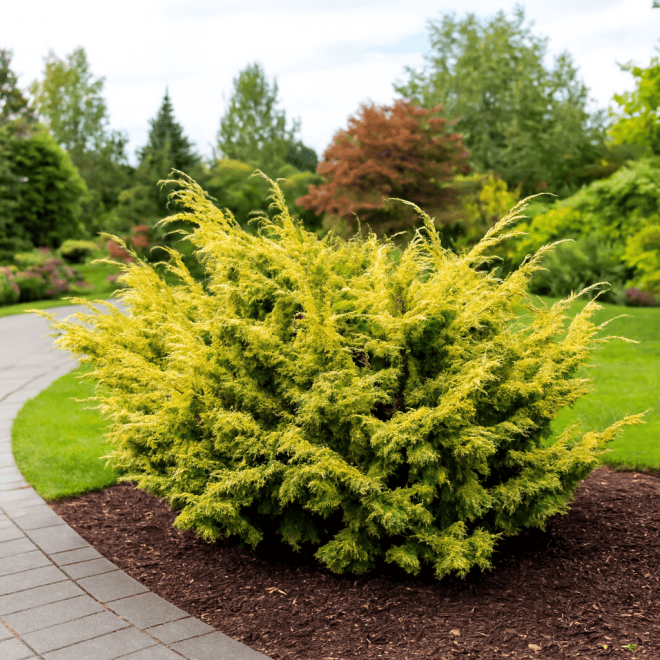 Jałowiec chiński "Plumosa Aureovariegata" Juniperus chinensis "Plumosa Aureovariegata 3