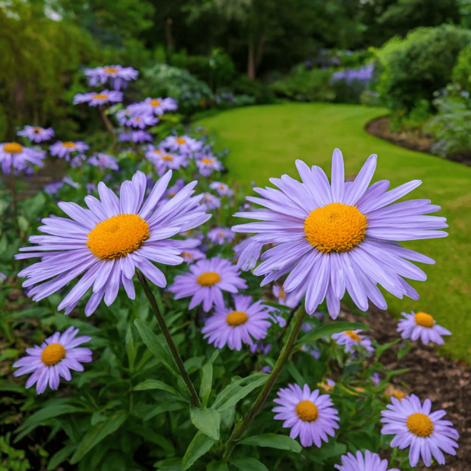 Aster tongolski Wartburgstern Aster tongolensis 1