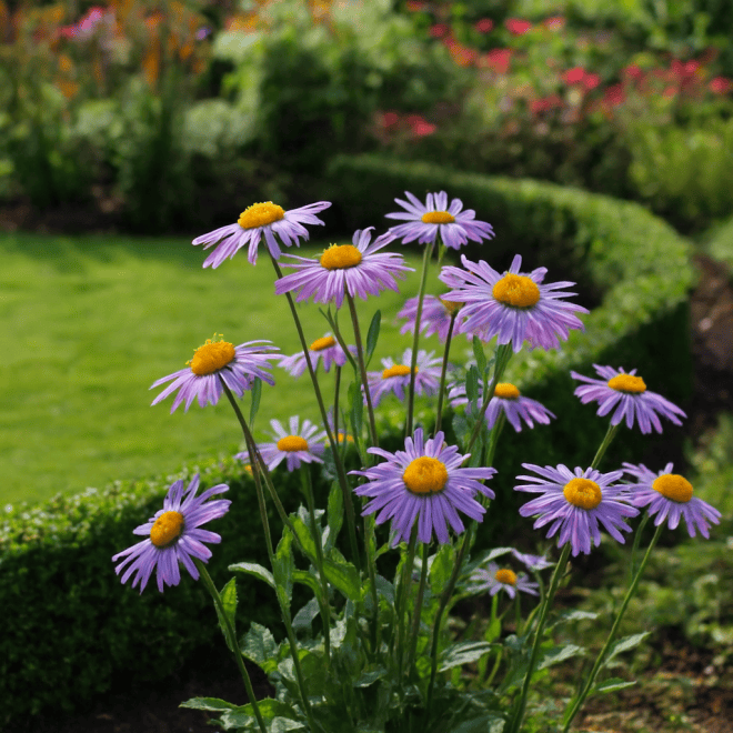 Aster tongolski Wartburgstern Aster tongolensis 3
