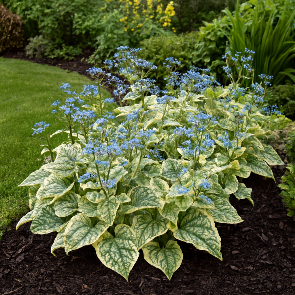 Brunera wielkolistna Kings Ransom Brunnera macrophylla 'King's Ransom' 1