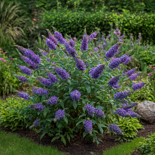 Budleja Dawida/Motyli krzew Nanho Blue Budleii davidii 'Nanho blue' 4