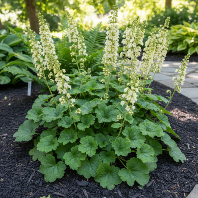 Żurawka Schneewittchen Heuchera 'Schneewittchen' 3