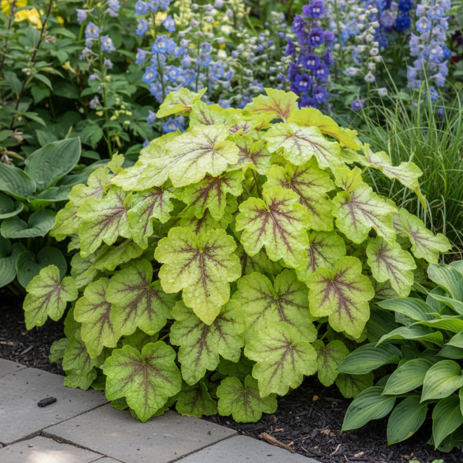 Żurawka Fire Frost Heuchera 'Fire Frost' 1