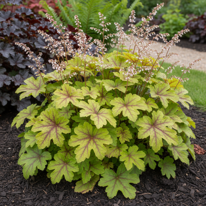 Żurawka Alabama Sunrise Heuchera 'Alabama Sunrise' 4