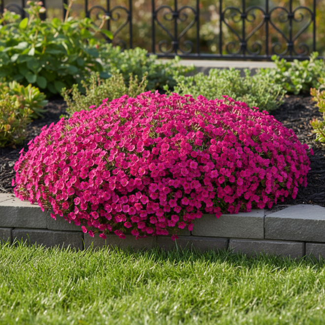 Żagwin ogrodowy Regado Red Aubrieta x cultorum 'Regado Red' 3