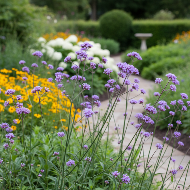Werbena Patagońska "Bonnie Blue" Verbena Bonariensis "Bonnie Blue" 3