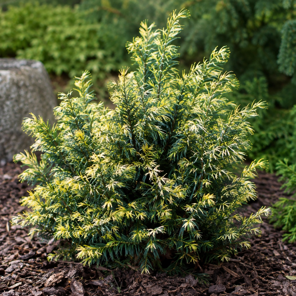 Cis pospolity ''Elegantissima'' Taxus baccatta 'elegantissima' 1