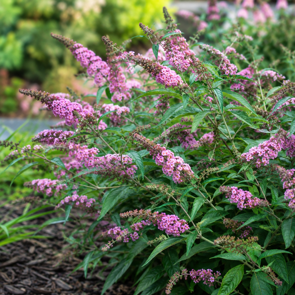 Budleja Dawida „Butterfly Candy Little Pink”