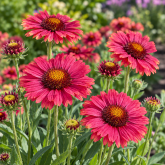 Gailardia oścista "Burgunder" Gaillardia grandiflora 'Burgunder' 1