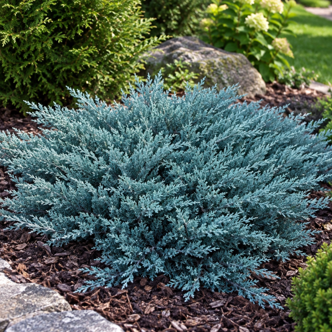Jałowiec płożący ''Blue Chip'' Juniperus horizontalis Blue Chip 1