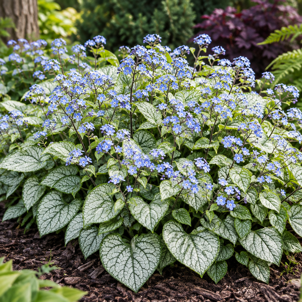 Brunnera wielkolistna Jack Frost