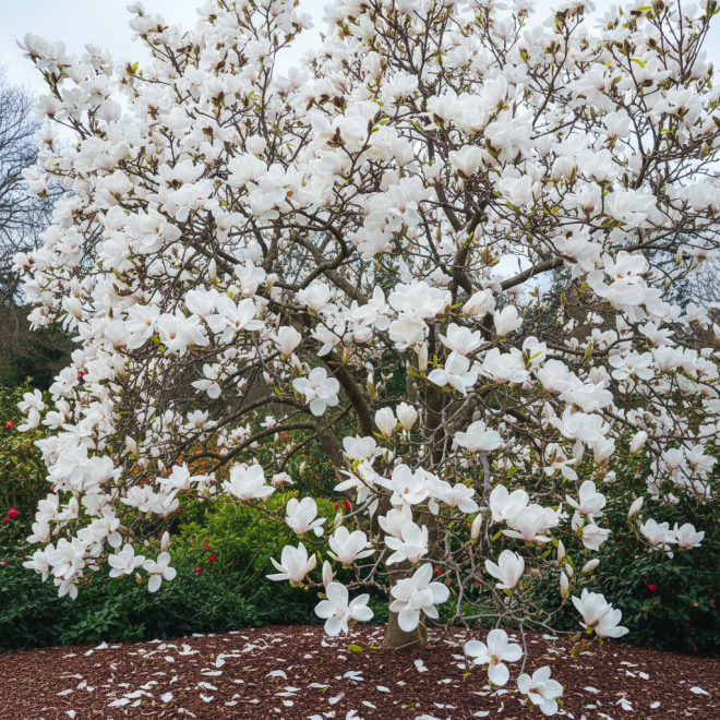 Magnolia Soulange'a "Alba Superba" Magnolia Soulange'a "Alba Superba" 3